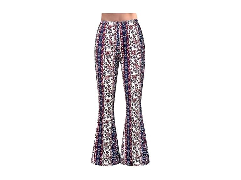 Icnglksnd Women (XXL) Bell Bottom Palazzo Pants - Image 1