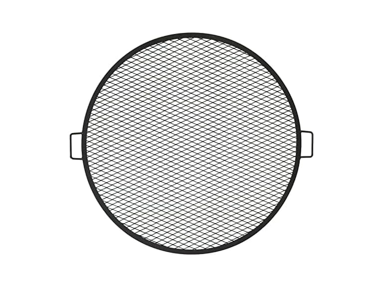 Sunnydaze X-Marks Outdoor Fire Pit Grill Grate for Cooking 36" - Image 1