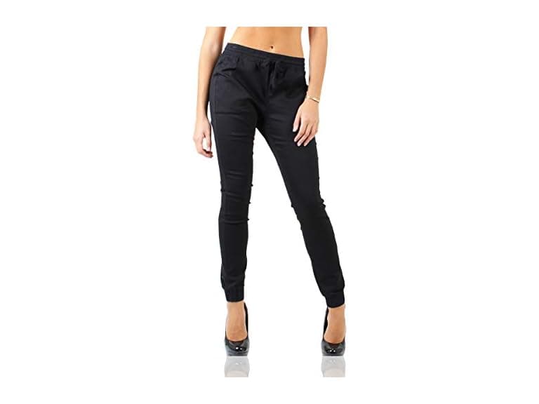 Red Fox Women (S) Twill Jogger Pants - Image 1