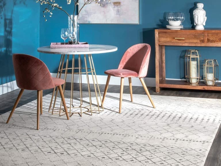 nuLOOM 6x9 Moroccan Blythe Rug Grey - Image 1