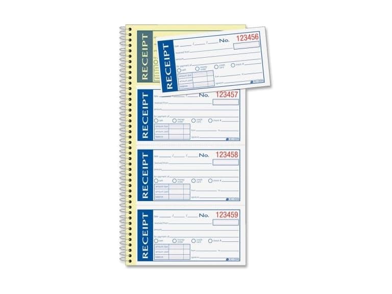 Adams Write 'N Stick Receipt Book - Image 1
