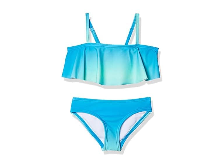 Kanu Surf Girls Karlie Flounce Bikini 2 Swimsuit (2T) - Image 1