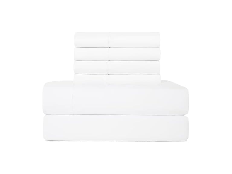 Casual Living Cali King Sheets Set 6 Piece Cooling Bed Sheets - Image 1