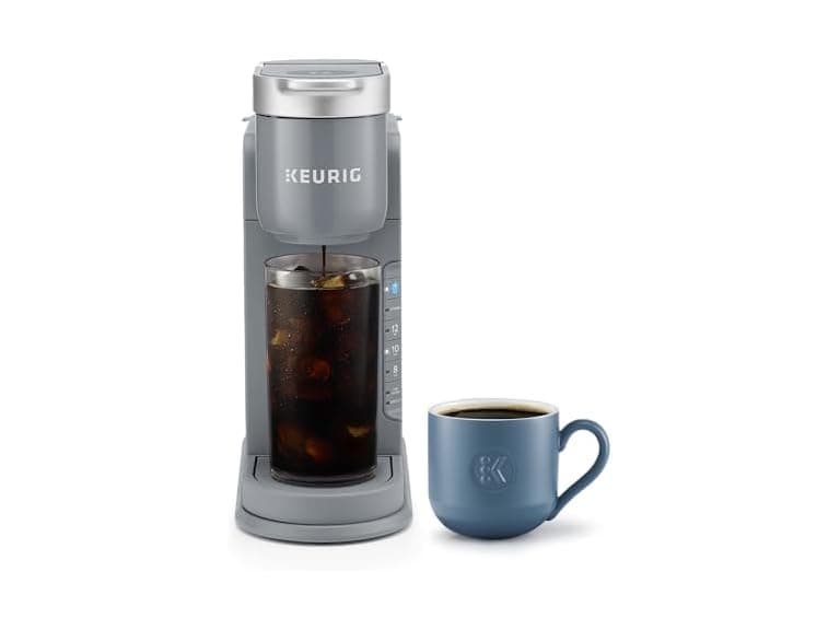K-Iced Single Serve Coffee Maker - Grey - Image 1
