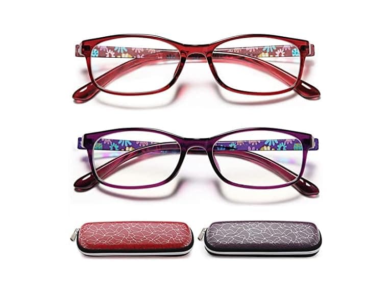 Women's Blue Light Reading Glasses 2-PK - Image 1