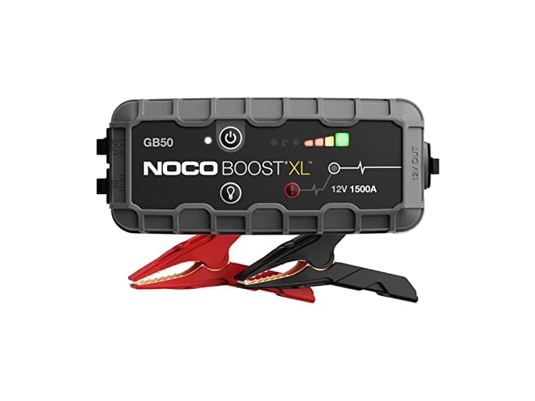 NOCO Boost GB50: 1500A UltraSafe Jump Starter – 12V Lithium Battery Booster Pack, Portable Jump Box, Power Bank & Jumper Cables - for 7.0L Gas and 4.5L Diesel Engines (Open Box) - Image 1