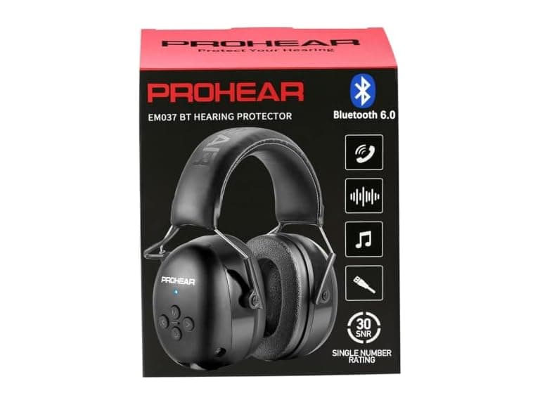 PROHEAR 037 Bluetooth 6.0 Hearing Protection Headphones - Image 1