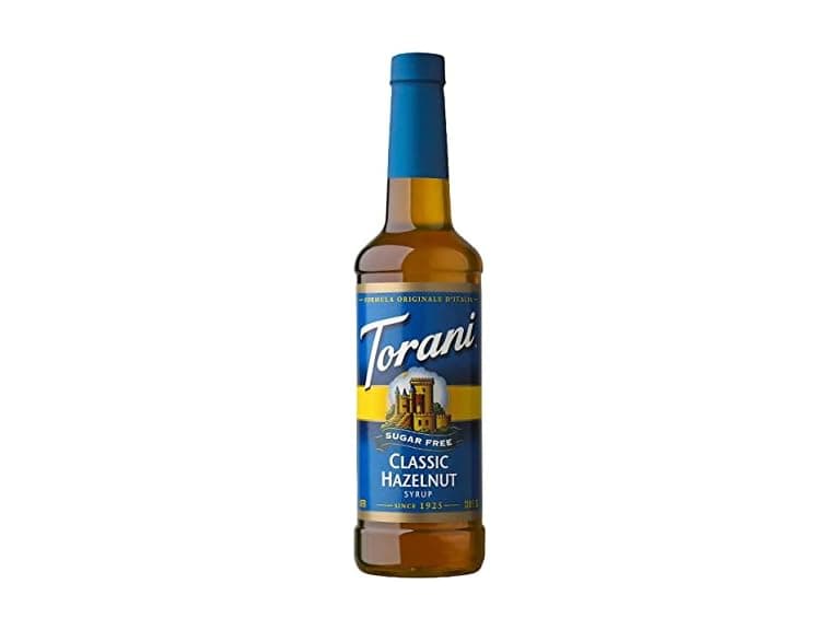1CT Torani Sugar Free Syrup, Classic Hazelnut, 25.4 oz. - Image 1