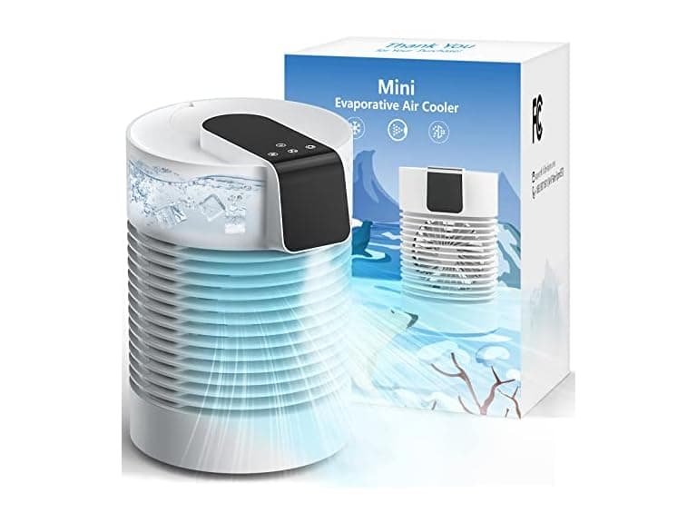 hifresh Mini Portable Air Conditioner, 9" - Image 1