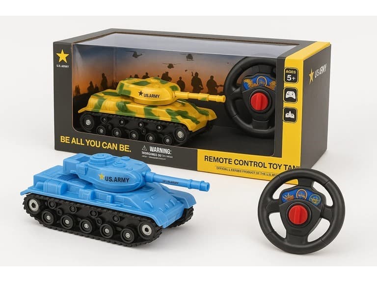 U.S. Army Remote Control Toy Tank - Image 1
