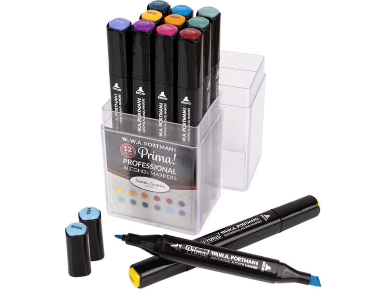WA Portman Prima Mossy Moor Professional Alcohol Markers - Image 1
