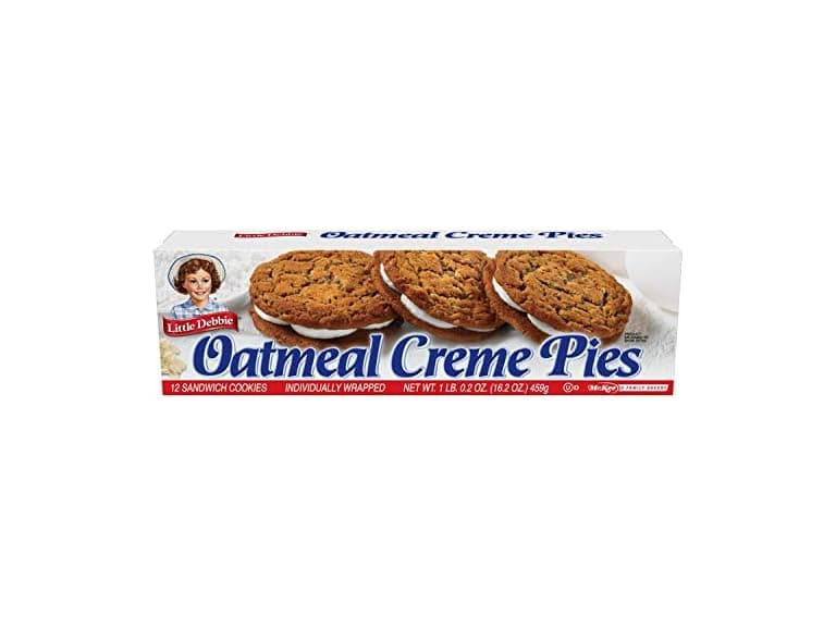 Little Debbie Oatmeal Crème Pie 16. 2 oz - Image 1