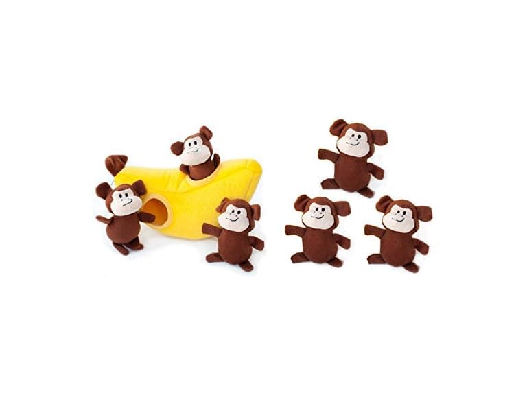 ZippyPaws Monkey Banana Set - Image 1