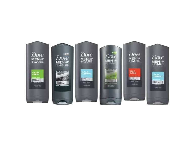 6 Pack Dove Men Shower Gel 400ml - Image 1