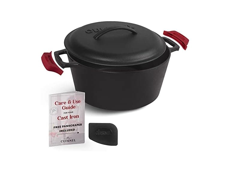 Cuisinel Cast Iron Dutch Oven - 5-Quart - Image 1