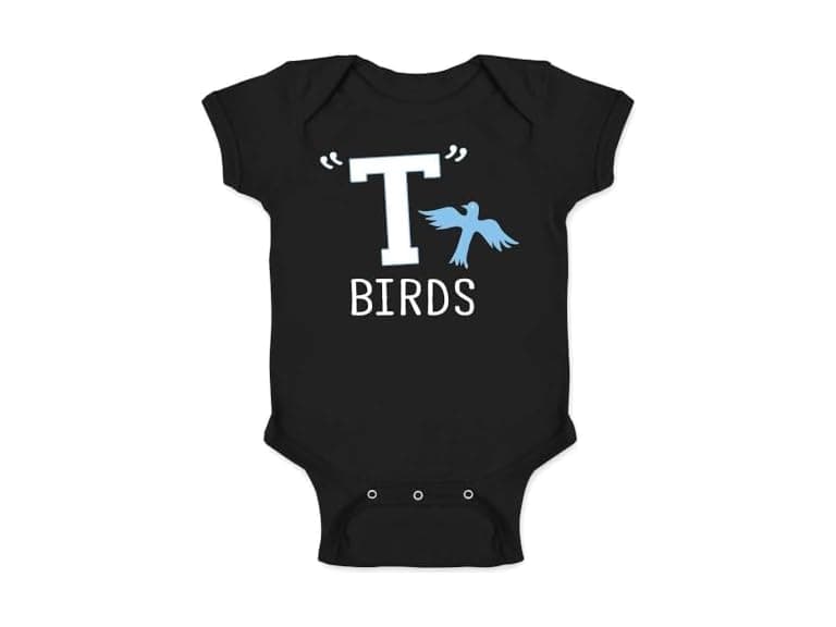 Pop Threads (18 MOS) Retro T Birds Gang Bodysuit - Image 1