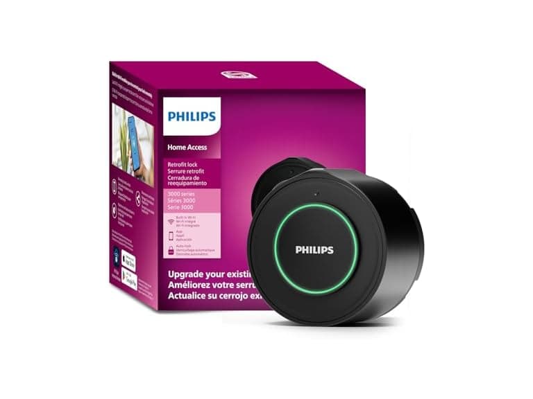 Philips 230V2-10H-MB Smart Retrofit Lock Matt Black - Image 1