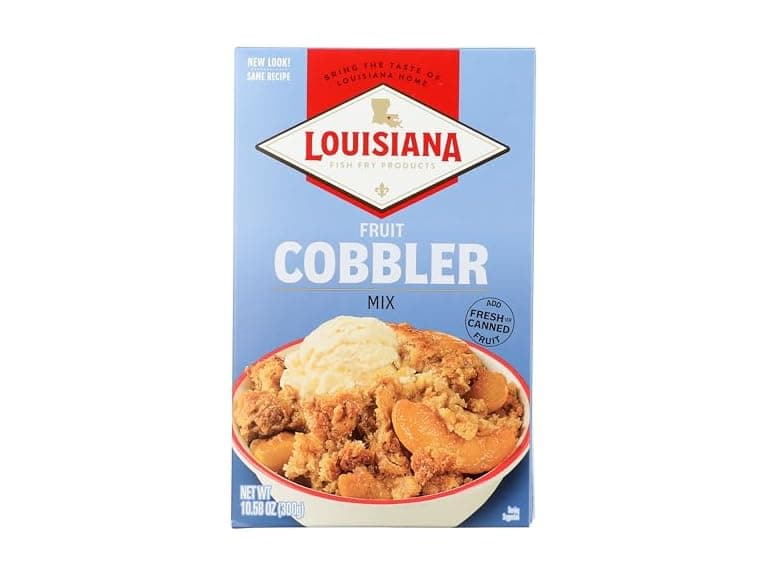 Louisiana Fish Fry Products Fruit Cobbler Mix - Image 1