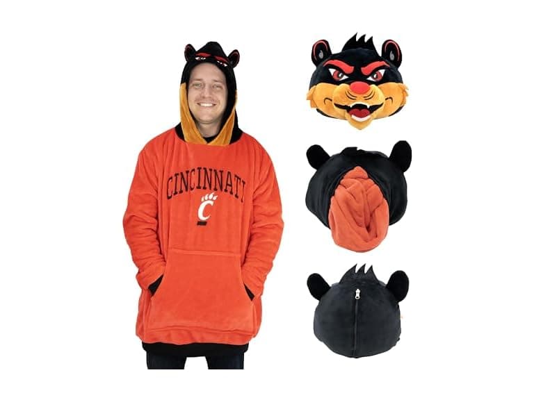 Bearcats Wearable Hoodie Blanket - Image 1