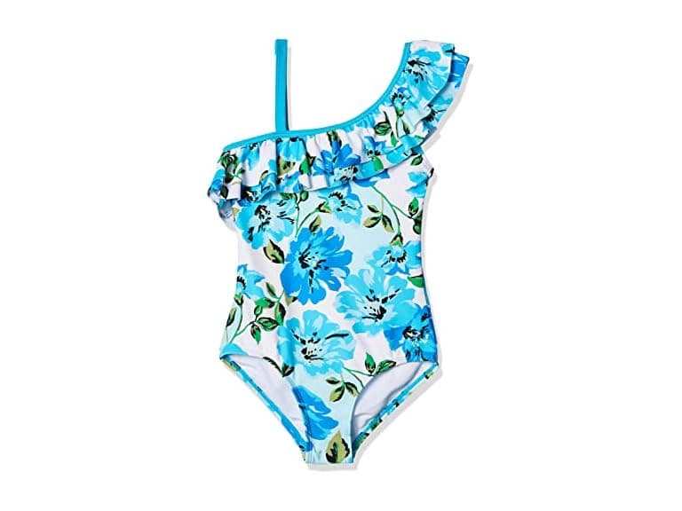 Kanu Surf Girls Morgan Ruffle 1-shoulder Swimsuit - Image 1