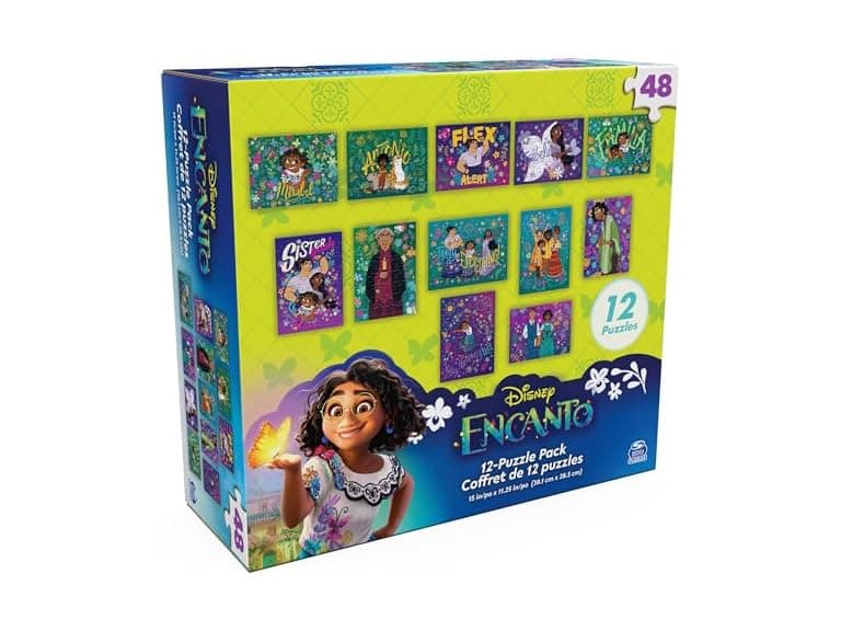 Spin Master Games, Disney Puzzles, Encanto 12-Pack - Image 1