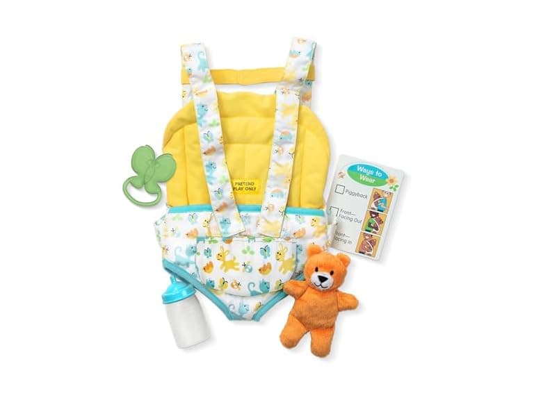 Melissa & Doug Mine Love Carrier Play Baby Toy Set - Image 1