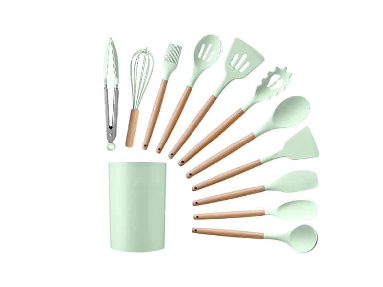1947KITCHEN 12-Piece:Non-Slip Silicone Utensils Set - Image 1