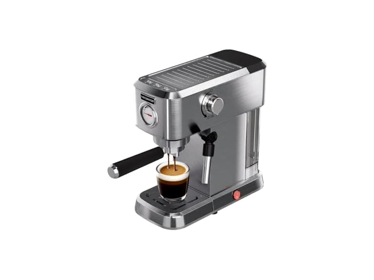 Espresso Machine 20 Bar, Silver - Image 1