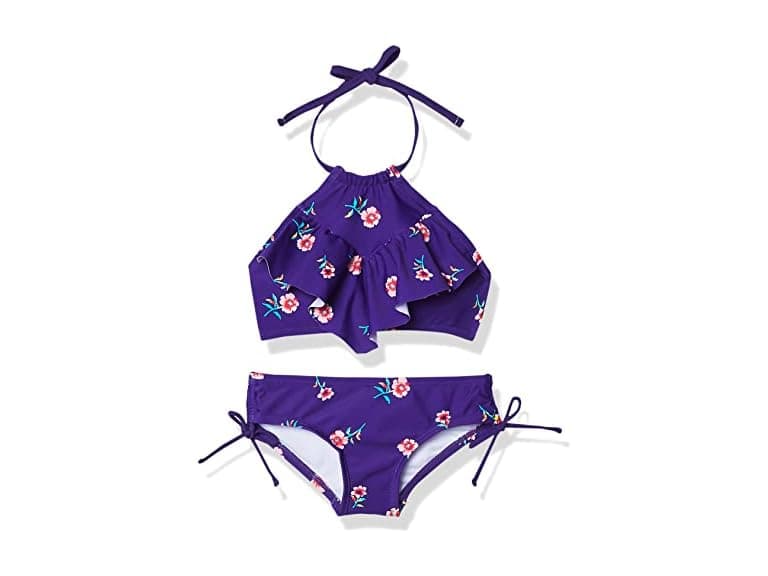 Kanu Surf Girls Morgan Ruffle Halter Bikini - Image 1