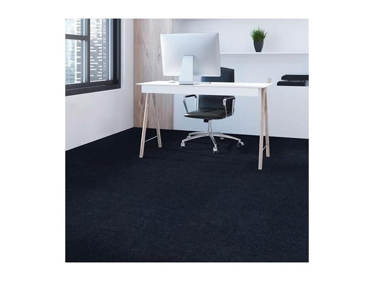 Mohawk Home Peel Stick Carpet Polyester Blue Rib - Image 1