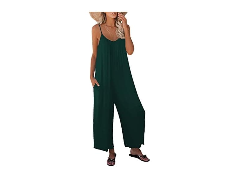 Snugwind Women (S) Casual Sleeveless Strap Romper - Image 1