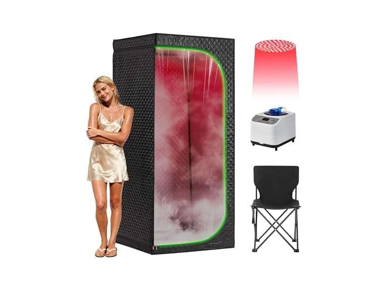 Steam Sauna Tent for Home with Transparent Door - Image 1