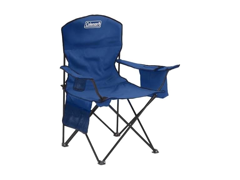 Coleman Portable Camping Chair with 4-Can Includ - Image 1