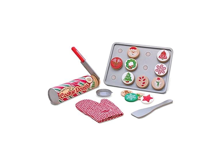 Melissa & Doug Slice and Bake Wooden Cookie Set - Image 1