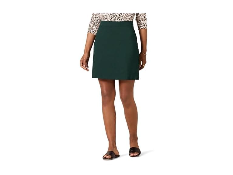 Amazon Essentials Women Ponte Pull-on Mini Skirt - Image 1