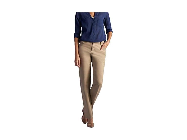 Lee Women (20 Long) All Day Straight Leg Pants - Image 1