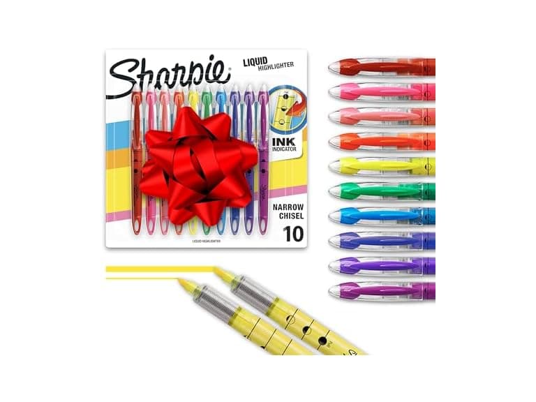 Sharpie Liquid Highlighters, Chisel Tip, Asso - Image 1