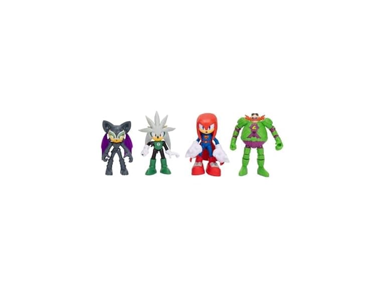 DC X Sonic Collectable 2.5 Inch Scale Action Figures - Image 1