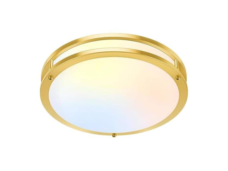 10 Inch LED Flush Mount Ceiling Light, 1Pk - Image 1