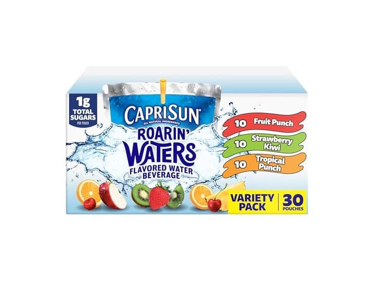 Capri Sun Roarin' Waters Flavored, 6 oz., 30 Pouches - Image 1