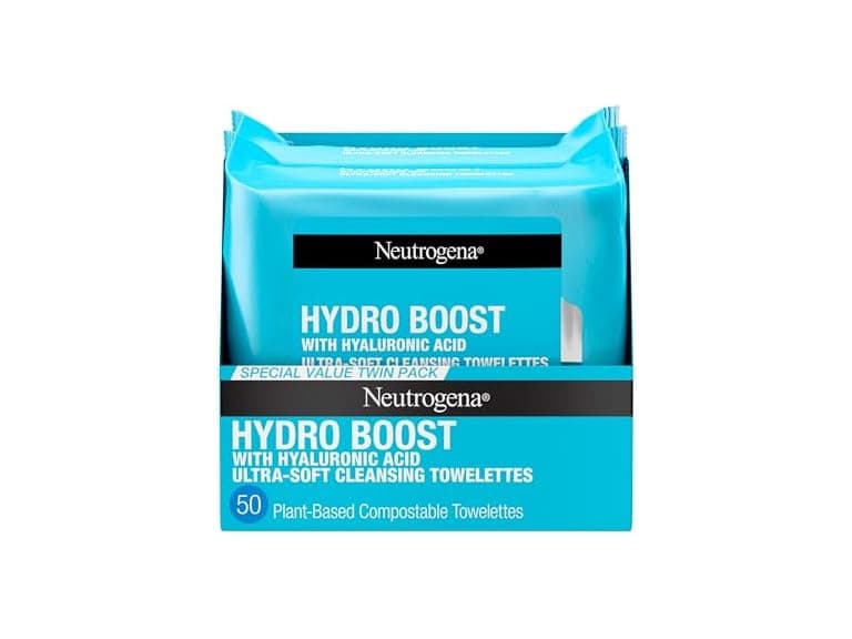 Neutrogena Hydro Boost Face Wipes - Image 1