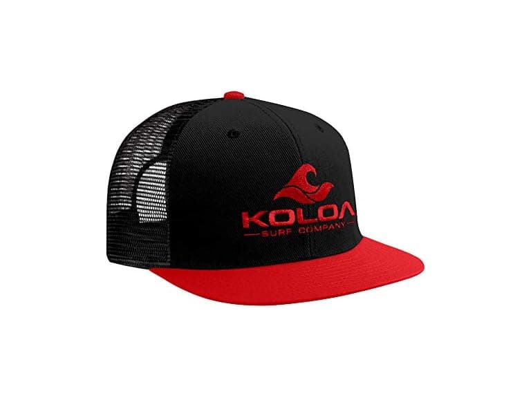 Joe's USA Men (OS) Koloa Surf Mesh Back RedLogo - Image 1