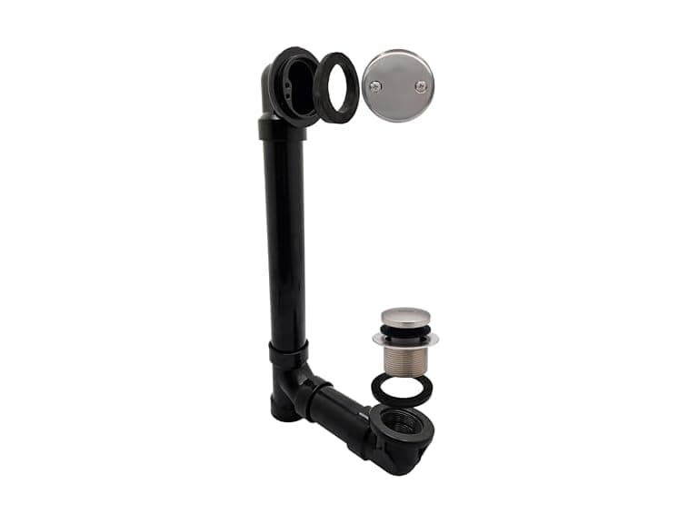 Westbrass Tip-Toe Sch. 40 ABS Bath Waste - Image 1