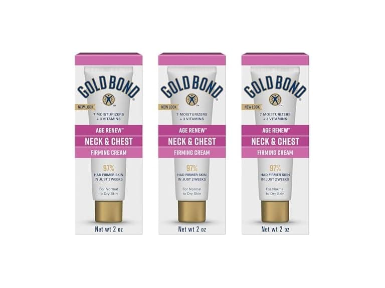 Gold Bond Age Renew Neck Chest Cream 3pk - Image 1