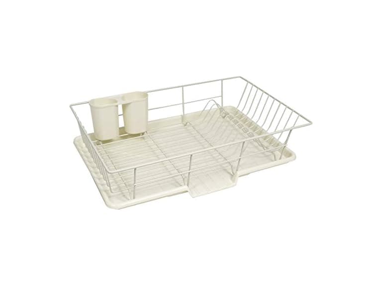 Steel 3-Piece Large Dish Drainer - Image 1
