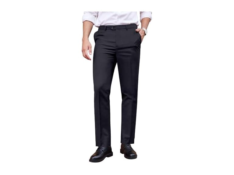 Coofandy Men (38W x 32L) Classic Dress Pants Pants - Image 1