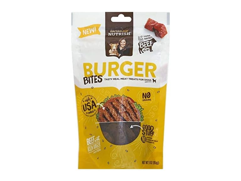 Rachael Ray Nutrish Burger Bites Grain Free Dog Treats - Image 1
