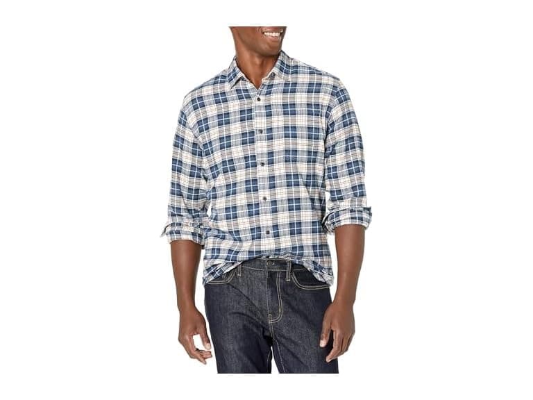 Amazon Essentials Men Regular-Fit Long-Sleeve Flannel - Image 1