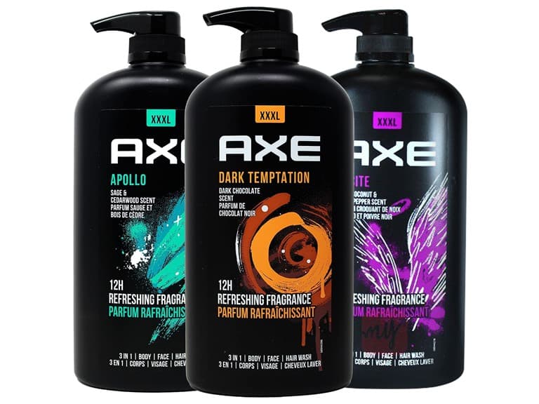 (3pk) Axe Men's Body Wash 33.8oz Variety - Image 1