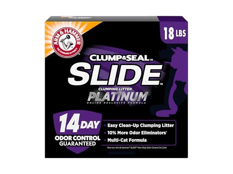 ARM & HAMMER Clump & Seal SLIDE Platinum Litter - Image 1